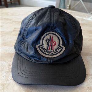 Moncler Telogo logo-patch baseball cap